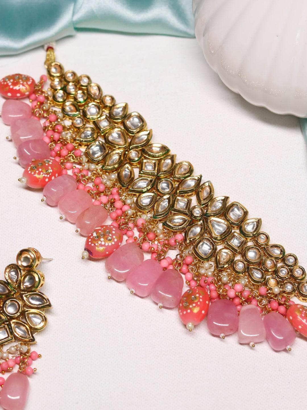 Ishhaara Masoom Minawala In Kundan Semi Precious Choker