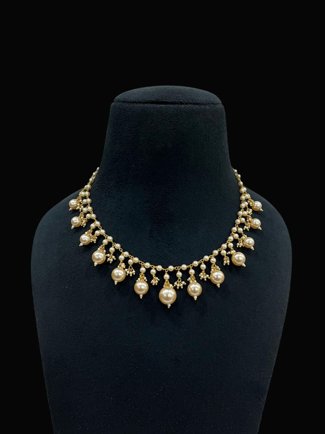 Ishhaara Matha Patti with Pearl Beads — handcrafted Indian jewellery