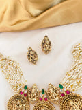 Ishhaara Matte Kemp Lakshmi Sugar Bead Choker Set