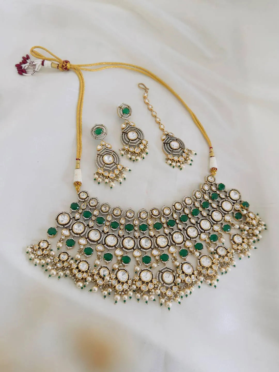 Ishhaara Meenakari Necklace Set