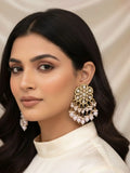 Ishhaara Meenakari Pearls Drop Earring