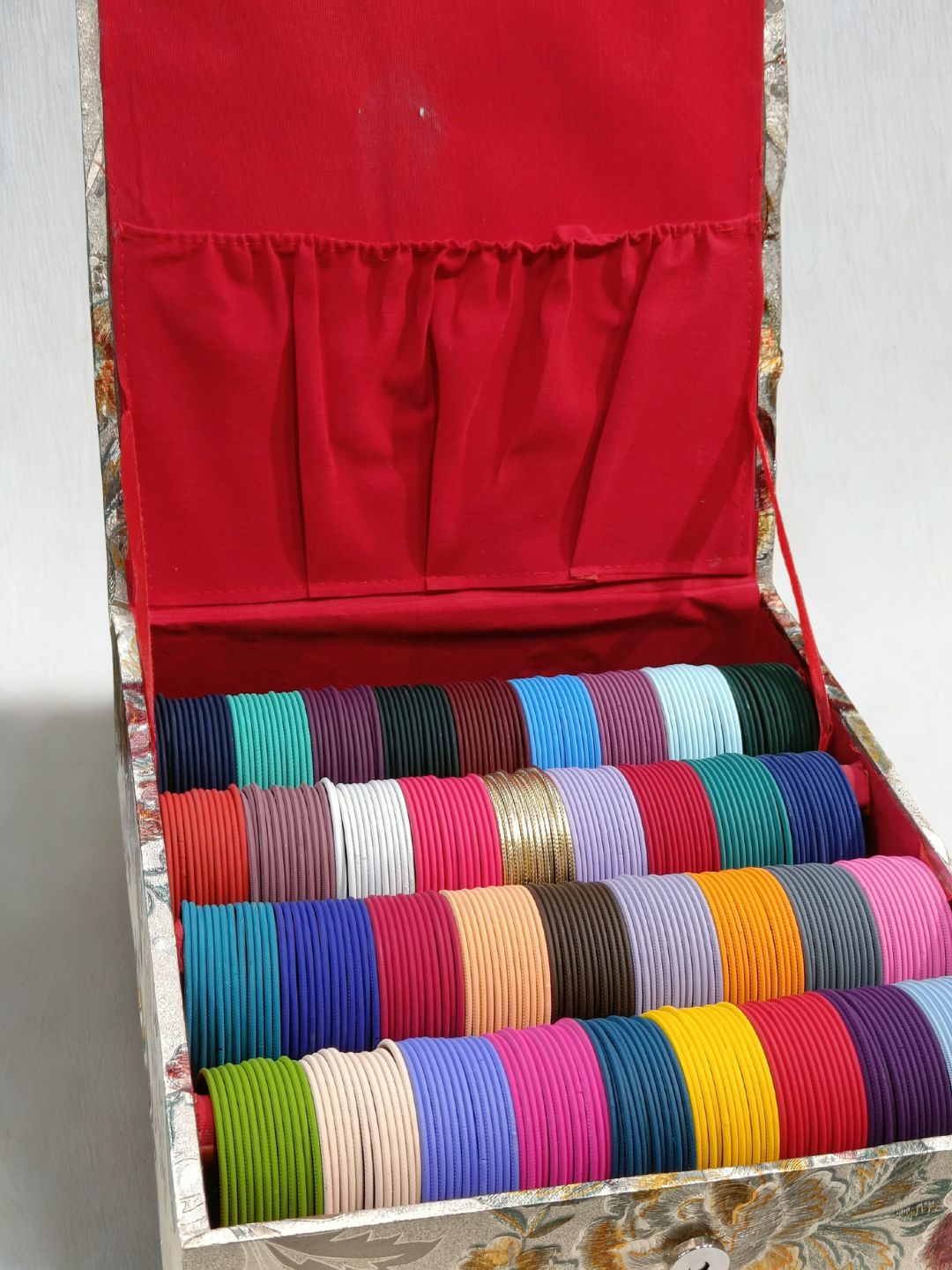 Ishhaara Metal Bangles Set Of 36
