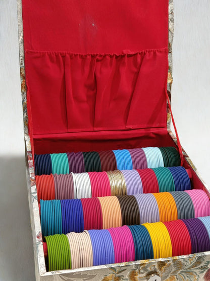 Ishhaara Metal Bangles Set Of 36