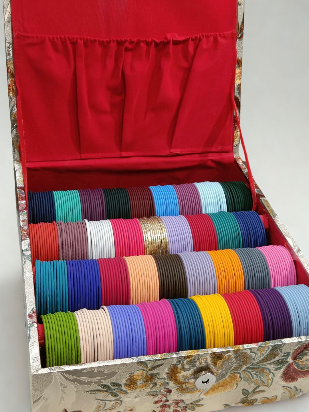 Ishhaara Metal Bangles Set Of 36