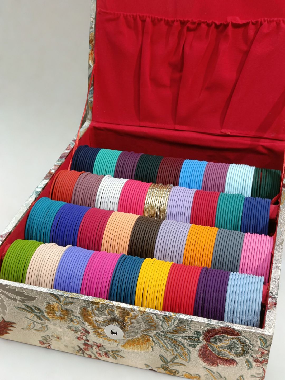 Ishhaara Metal Bangles Set Of 36