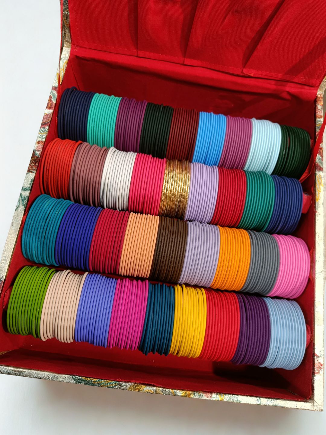 Ishhaara Metal Bangles Set Of 36