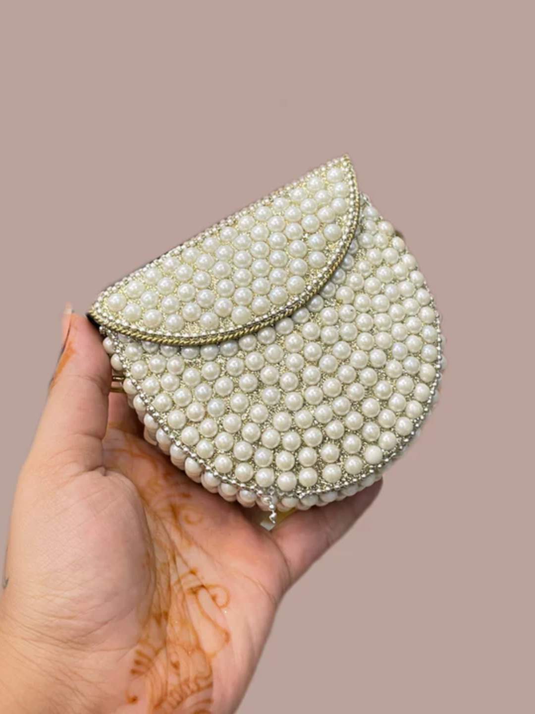 Ishhaara Mini Pearl Bag