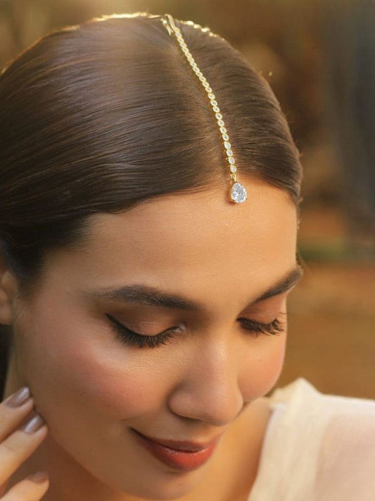 Ishhaara Minimal Teardrop Teeka