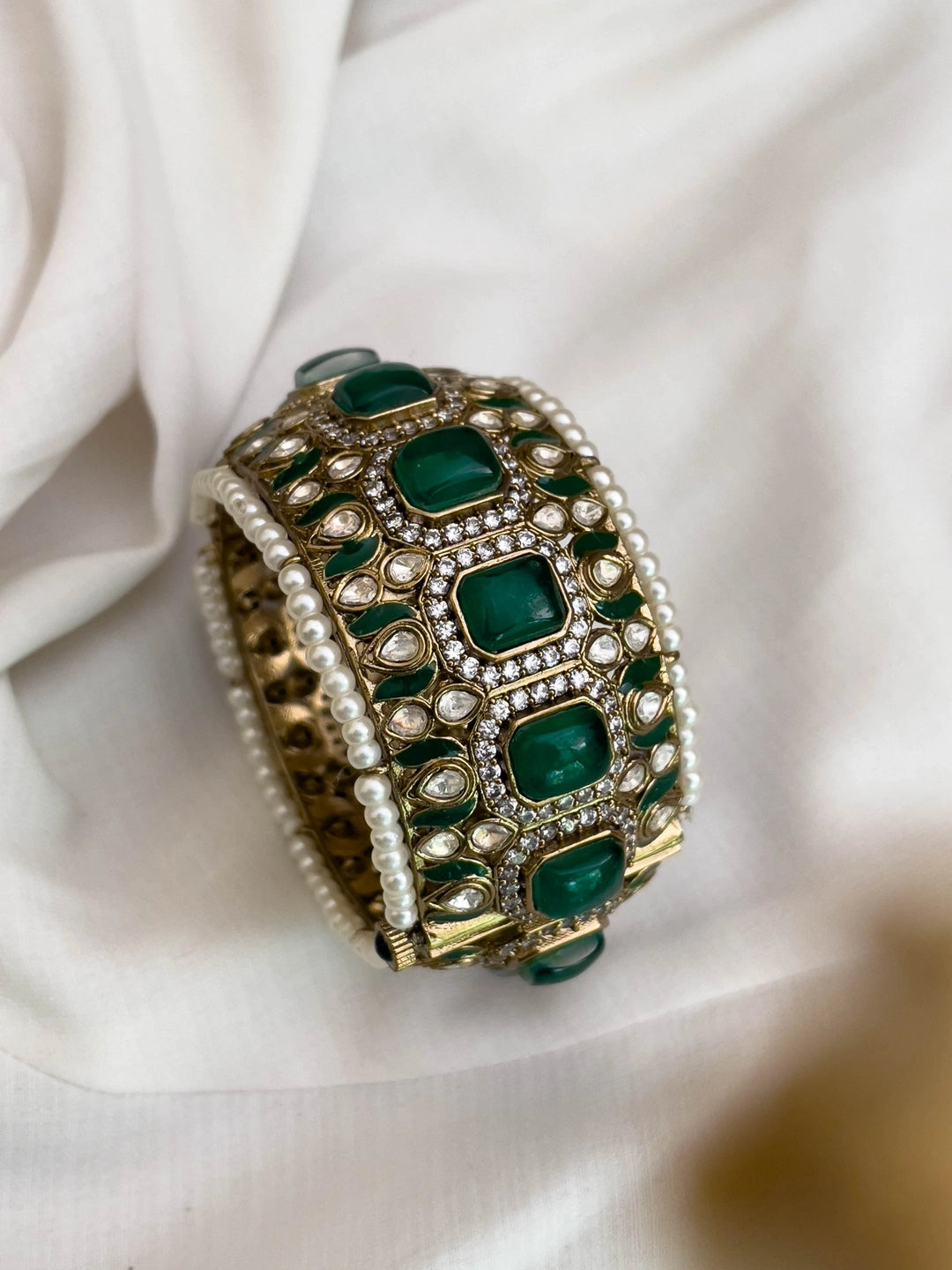Ishhaara Moissanite Doublet Bangle