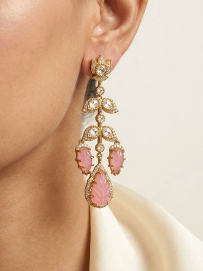 Ishhaara Moissanite Doublett Danglers