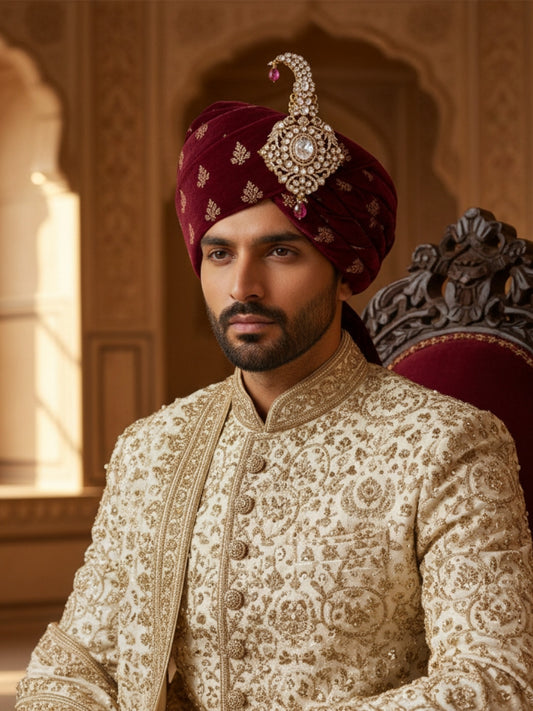 Ishhaara Moissanite Polki Kalangi