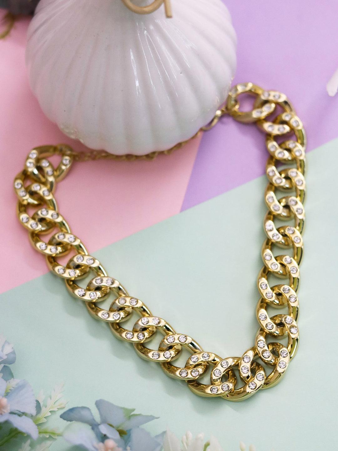 Ishhaara Monica Dogra In Link Necklace