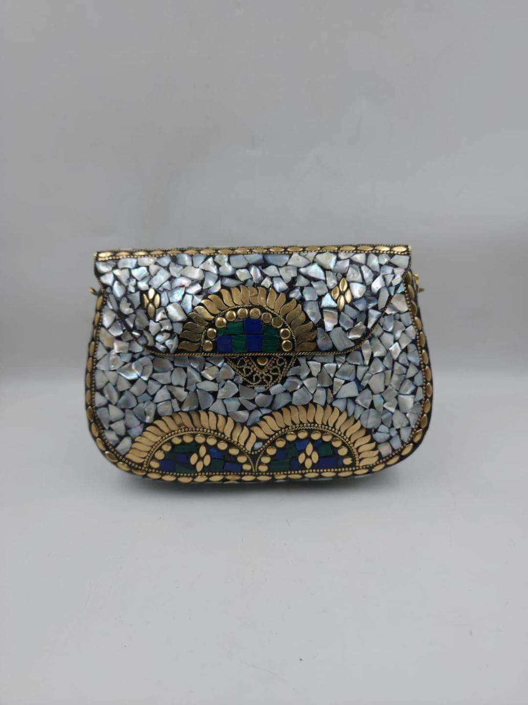 Ishhaara Moroccan Metal Bag