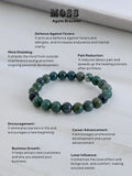 Ishhaara Moss Agate Bracelet