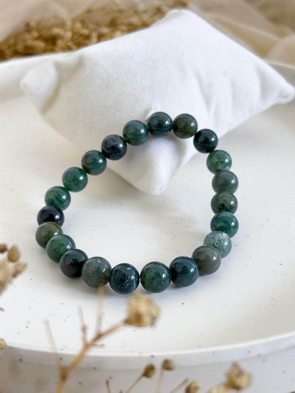 Ishhaara Moss Agate Bracelet