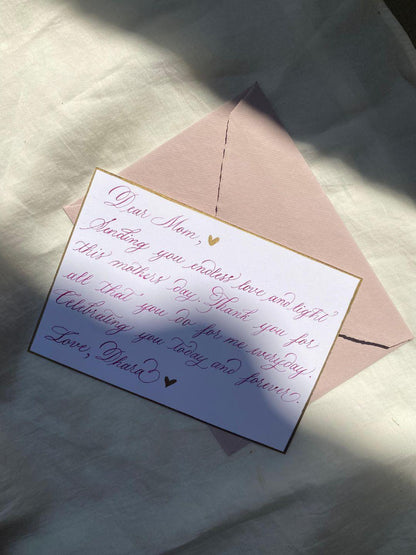 Ishhaara Mothers Day Special Customised Letters