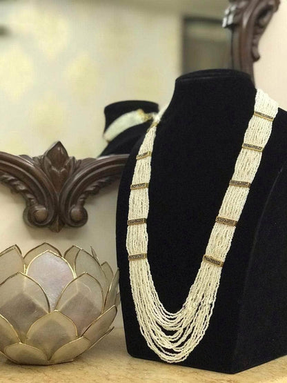 Ishhaara Moti Kundan Necklace