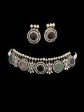 Ishhaara Multi 1 Circle Pearly Charm Necklace