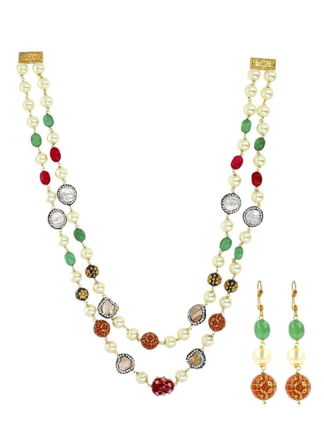 Multi-Stone and Diamond Necklace 001-230-01171 14KY Mobile | Goldstein's  Jewelers | Mobile, AL