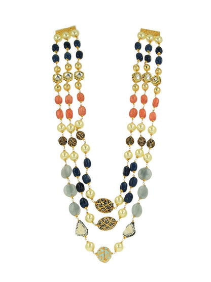 Ishhaara Multi Color Three Layer Mala