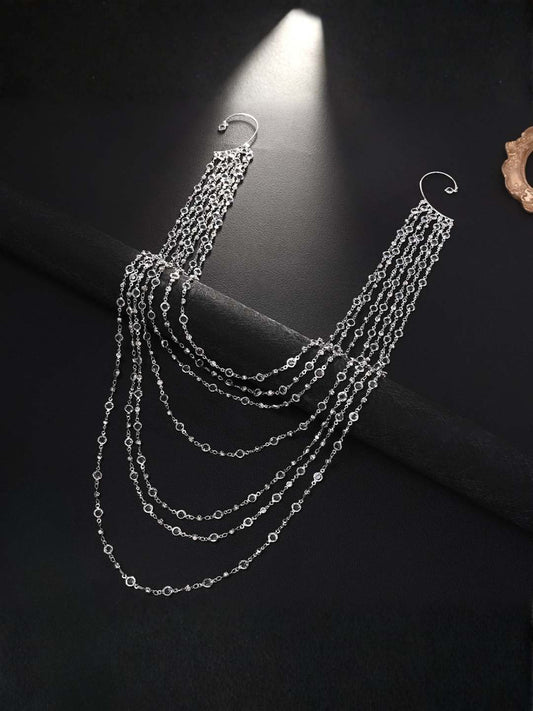 Ishhaara Multi Layer Tassel Ear Hook