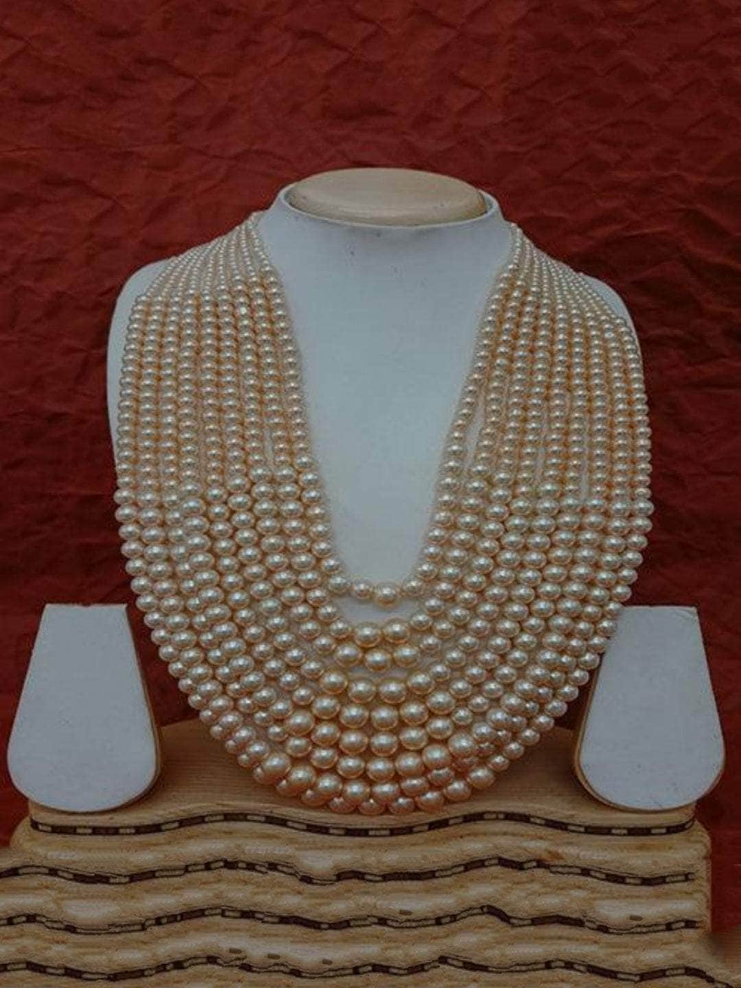 Ishhaara Multi Layered Pearl Necklace