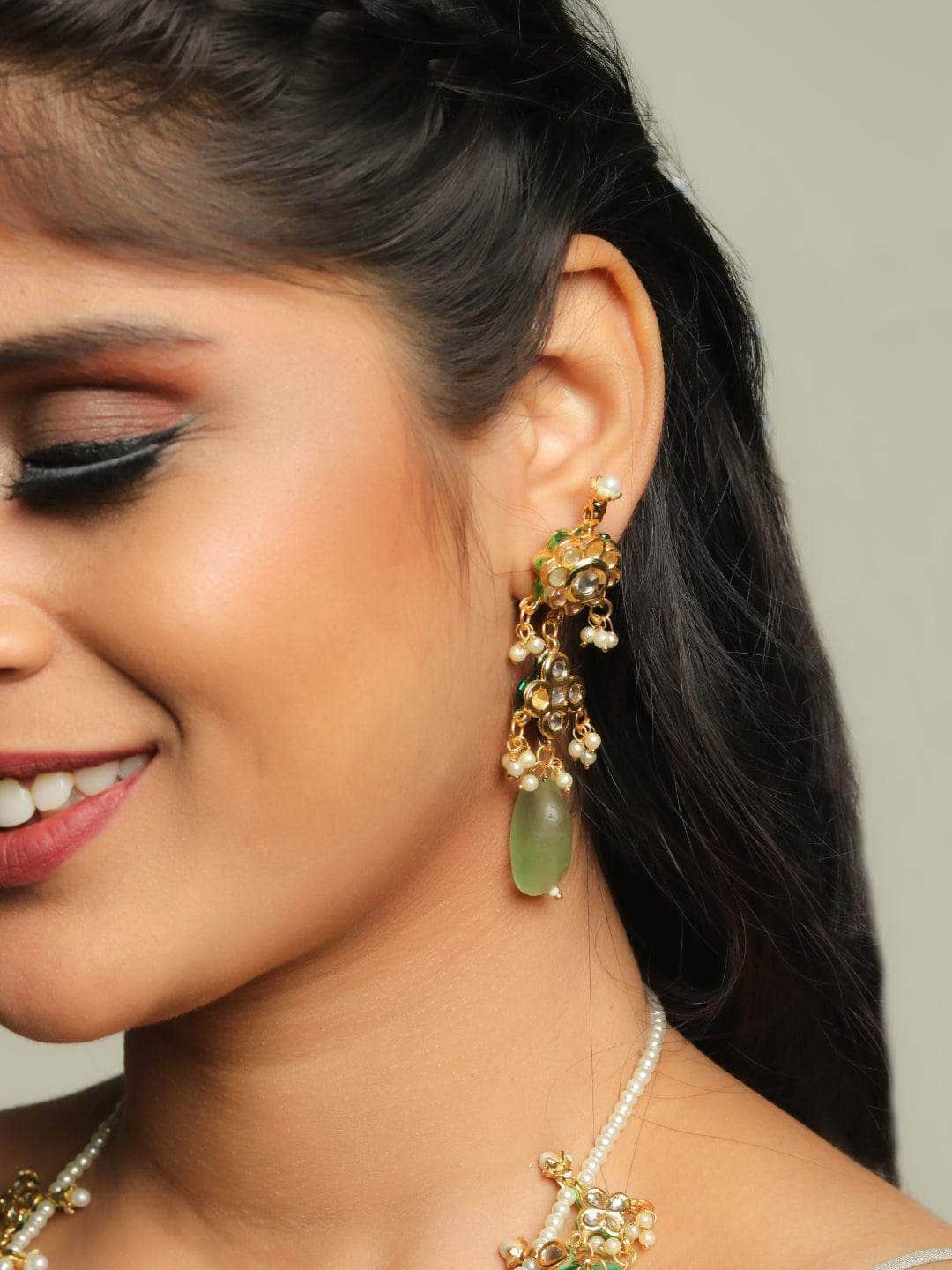 Ishhaara Multi Stone Long Necklace