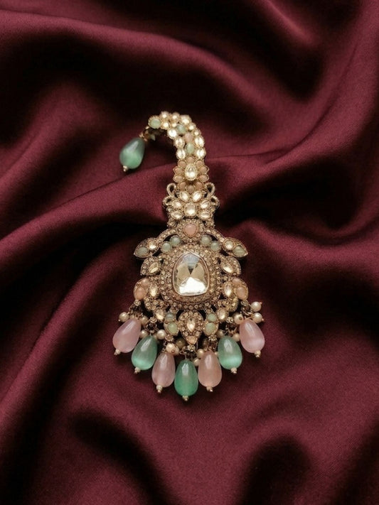 Ishhaara Multicolor Beads And Pearl Studded Kilangi