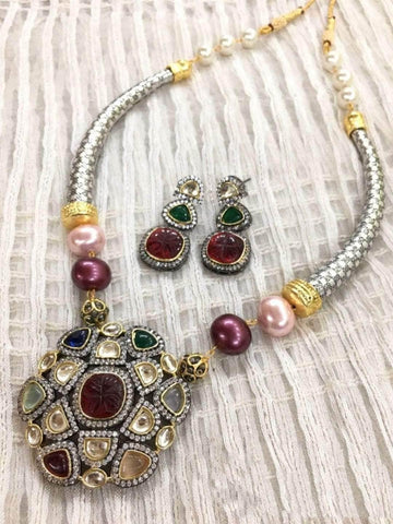 Ishhaara Heavy Torque Necklace