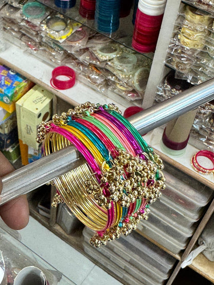 Ishhaara Multicolor Kashmiri Bangles