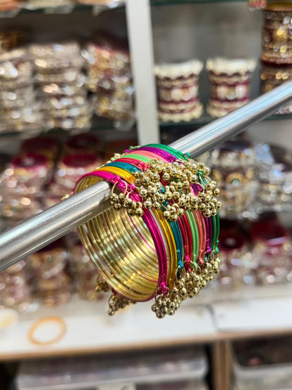 Ishhaara Multicolor Kashmiri Bangles
