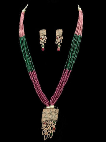 Ishhaara Multicolor Keshi Loom Chain