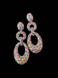 Ishhaara Multicolor Link Drop Earrings