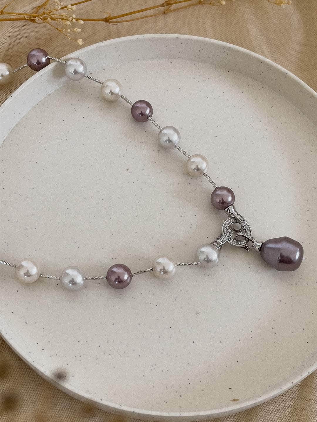 Ishhaara Multicolor Pearl Necklaces