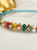 Ishhaara Multicolor Stone Studded Hairband
