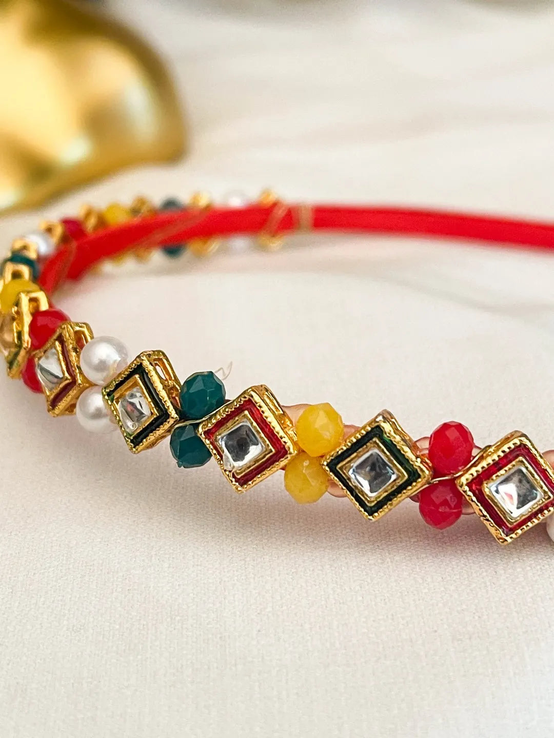 Ishhaara Multicolor Stone Studded Hairband