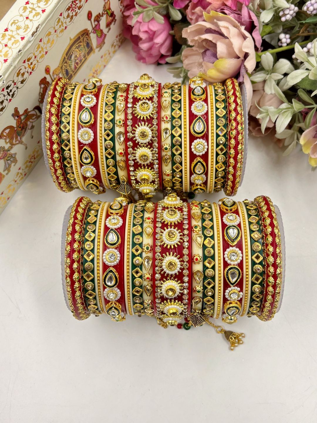 Ishhaara Multicolored Kundan Studded Bridal Chooda