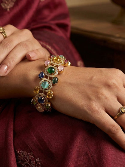 Ishhaara Multicolored Statement Kada