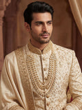 Ishhaara Multilayered Kundan And Pearl Studded Heavy Groom Necklace