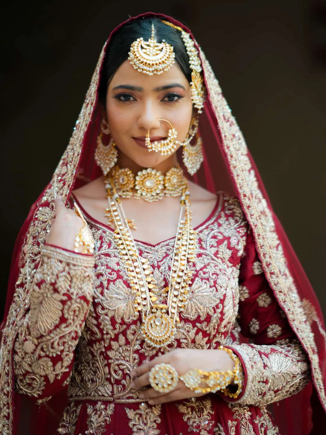 Ishhaara Muskan Sharma In Heerandi Full Bridal Jwellery