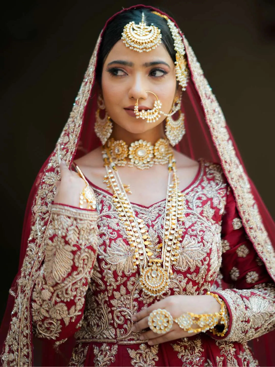 Ishhaara Muskan Sharma In Heerandi Full Bridal Jwellery