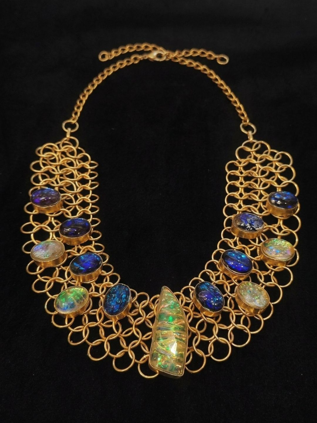 Ishhaara Natural Opal Stone Necklace