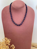 Ishhaara Natural Purple Amethyst Quartz Necklace