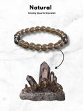 Ishhaara Natural Smoky Quartz Bracelet