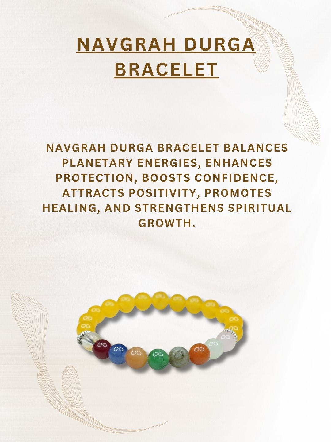 Ishhaara Navgrah Durga Bracelet