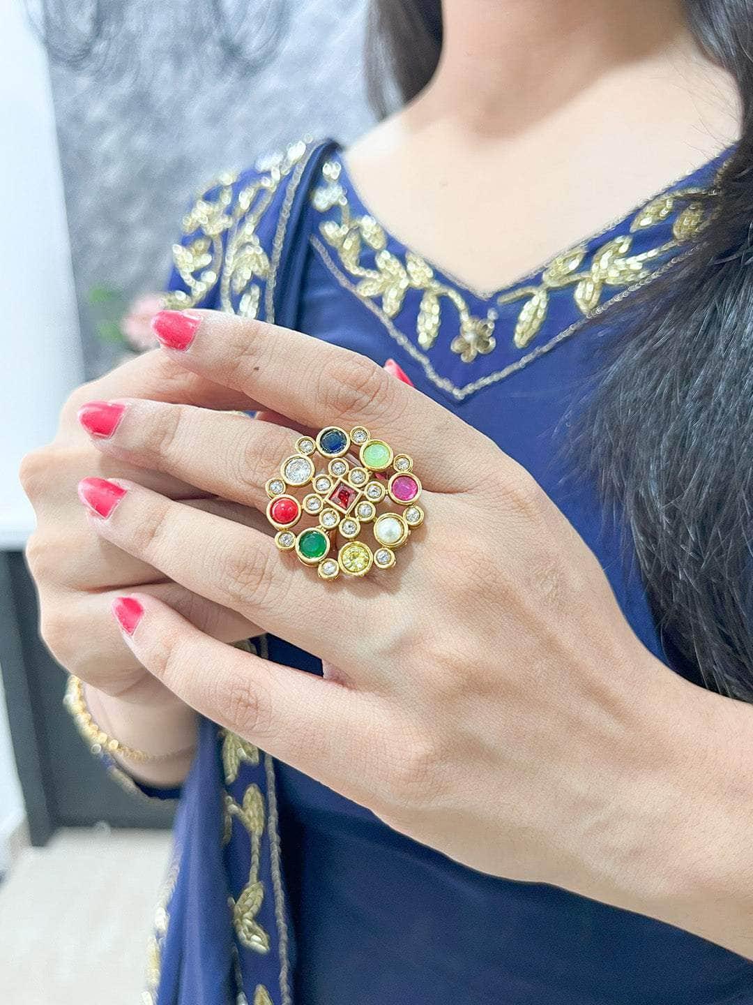 Ishhaara Navratna Ring