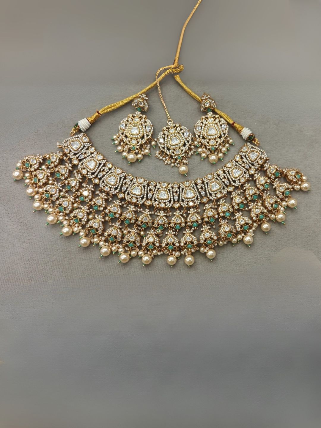 Ishhaara Nayab Polki Bridal Set