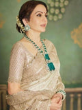 Ishhaara Neeta Ambani Inspired Double Stone Emerald Necklace