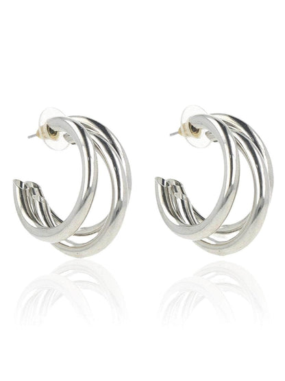 Ishhaara Nidhi Kunder Triple Hoop Earrings