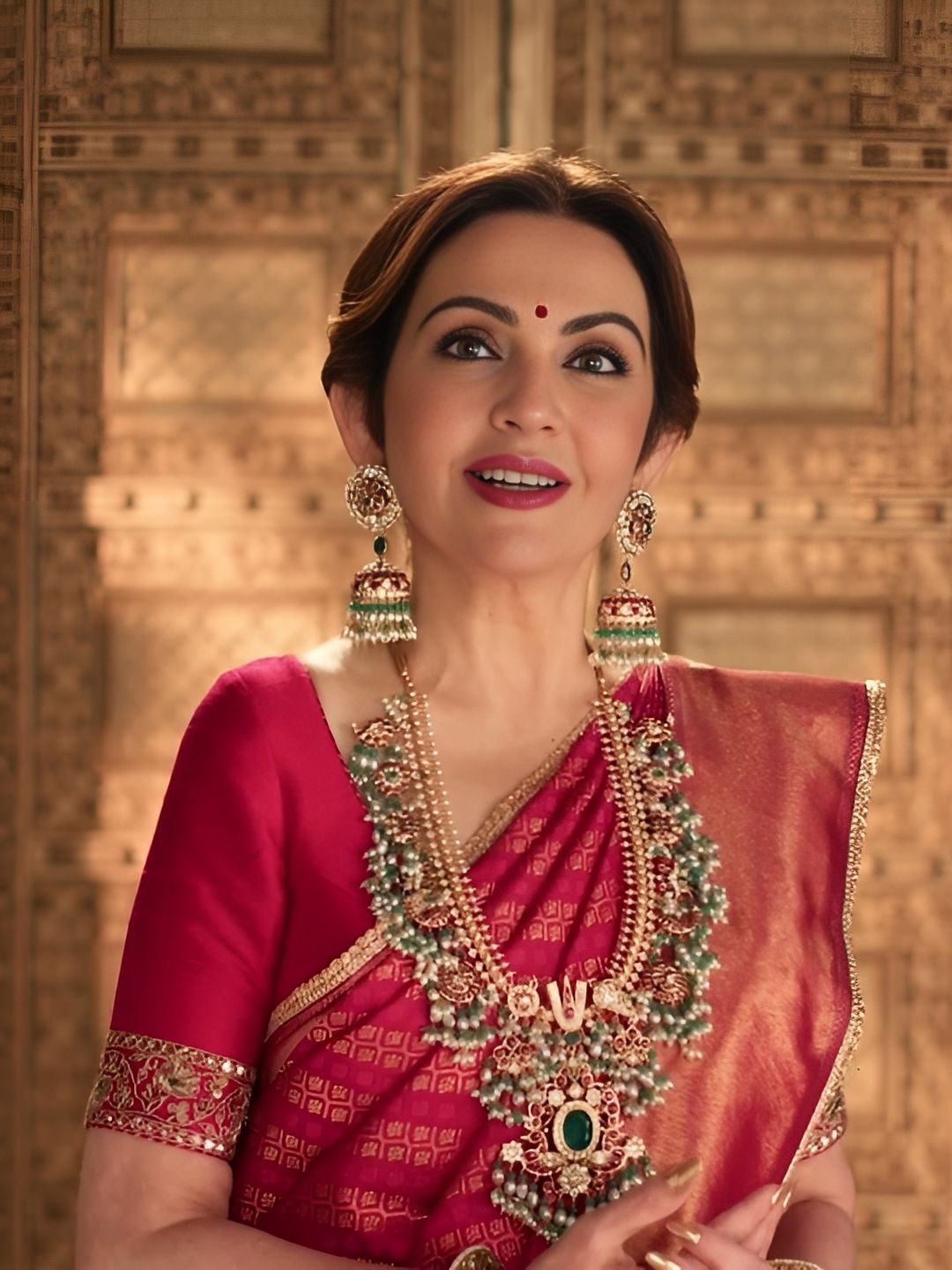 Ishhaara Nita Ambani Inspired Guttapusalu Necklace Set